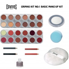 Grimas No: 1 Basic Make-up Kit – Beginner Make-up Artist / Kezdő Smink készlet, GKIT-1