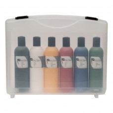Senjo Color BASIC Airbrush Alap színek festék készlet kisbőröndben / Colors Set box kit TSB125 6 x 250 ml