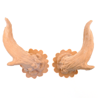 Senjo Latex handmade prosthetic application Deer horns big / Kézi készítésű prosztetikum Szarvas szarvak nagy, EL1560353