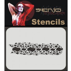 Senjo Airbrush Bodyart Stencil A4 – Bubbles #2 / Buborékok #2, TST1041